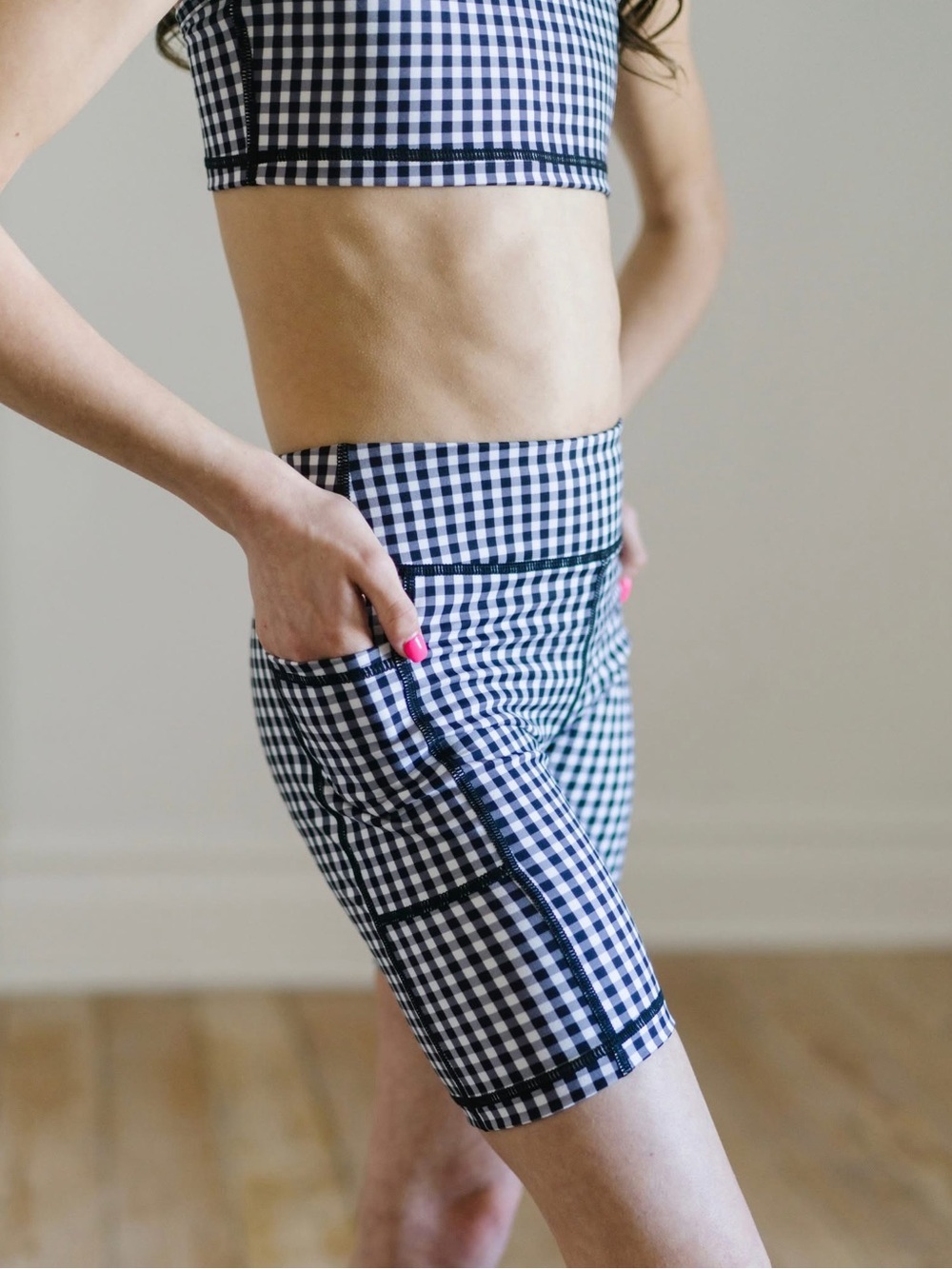 ZYIA Girl’s Dorothy Soft Pocket Hustle Shorts 6” 6-7 NWT 5556